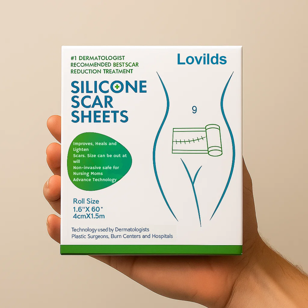 🦩Thanksgiving Sale🦩 LOVILDS Silicone Scar Sheet Roll - Remove Scars and Bring Back Your Confidence