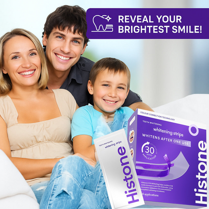 🔥Last day 50% off —— Histone Whitening Strips