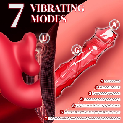 💥New on sale 2025 💞 7 vibrations and 5 swing modes - G-spot vibrator