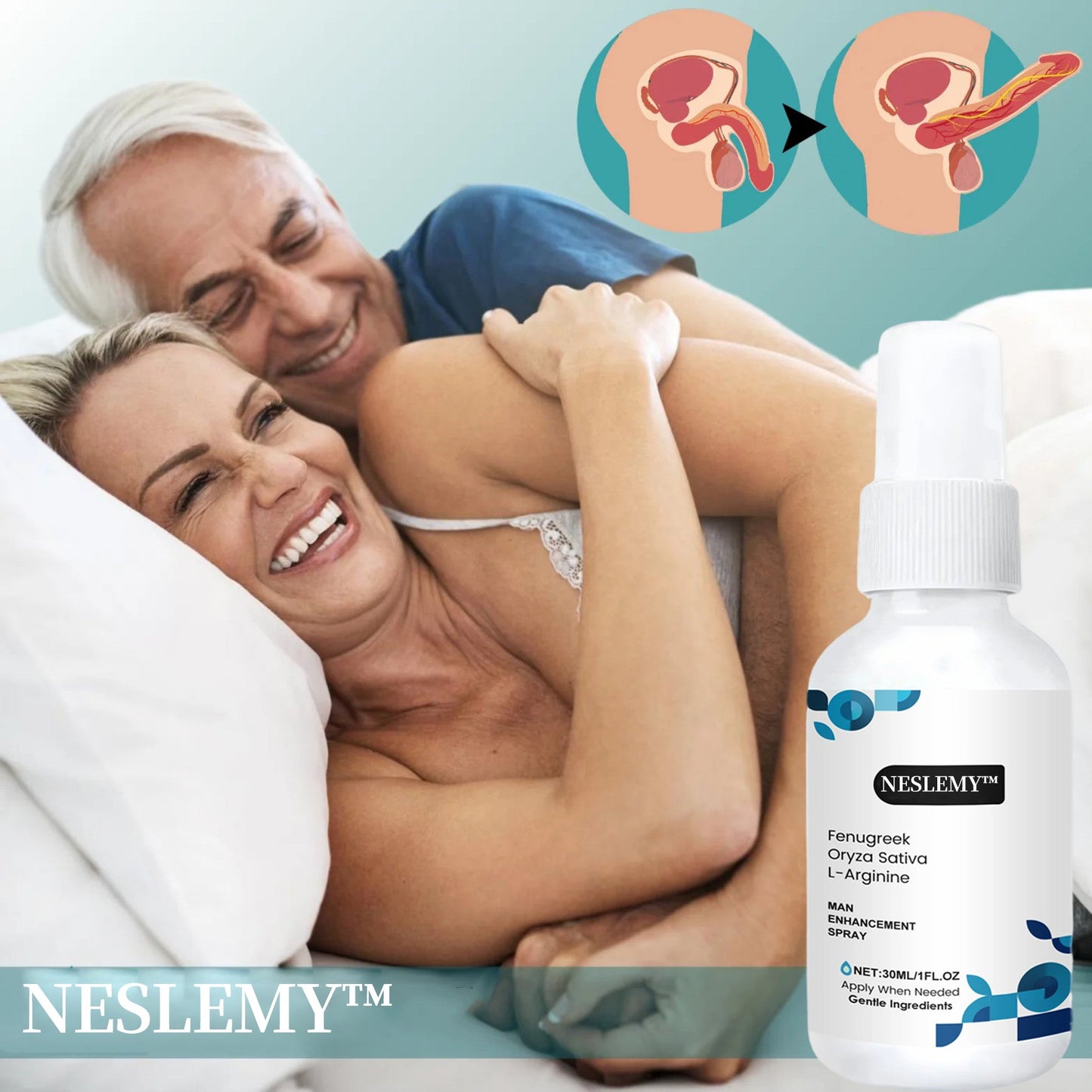 NESLEMY™ Seaweed Performance Spray | Natural Support for Men’s Confidence