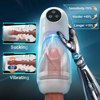 NESLEMY™[Confidential Packaging] 💖Overachiever Pro — Bay 10 Pleasure Stroker for Men (18+ Only)