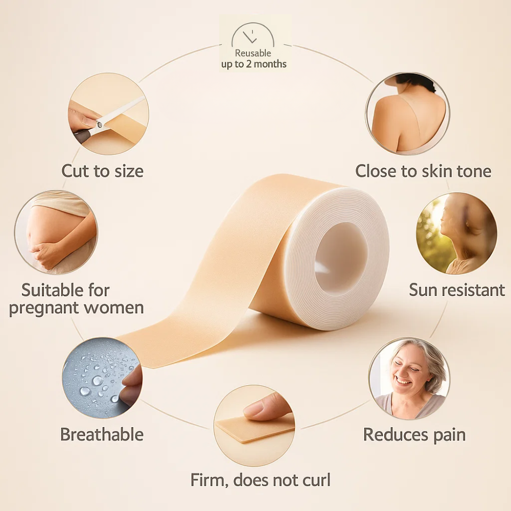 🦩Thanksgiving Sale🦩 LOVILDS Silicone Scar Sheet Roll - Remove Scars and Bring Back Your Confidence