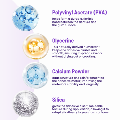 Medazy™ SmileSecure Thermoplastic Denture Adhesive