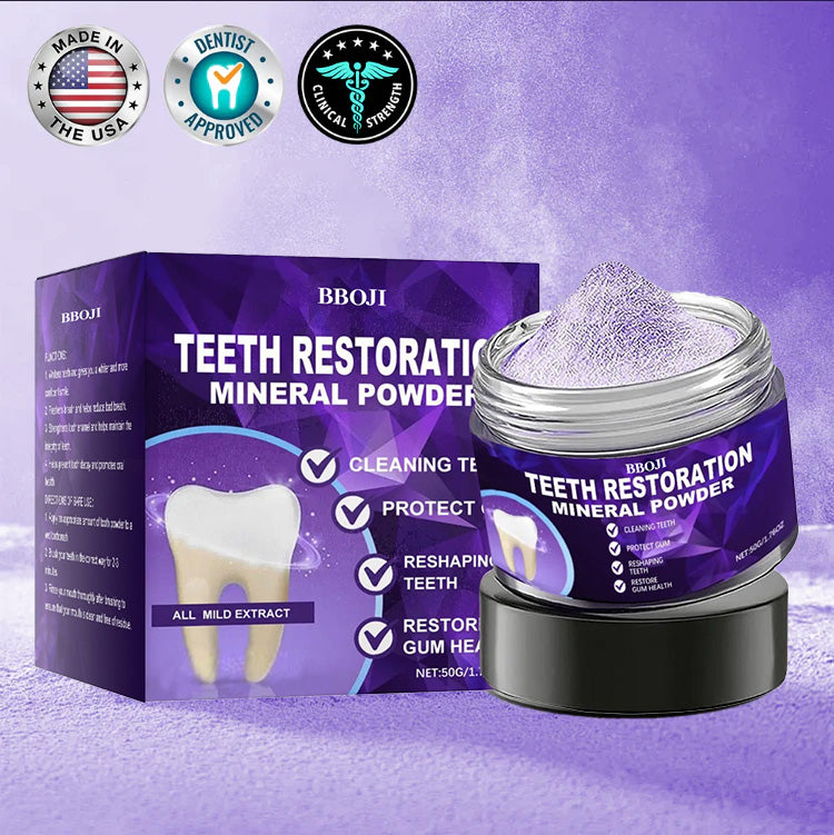 BBOJI™ Teeth Restoration Mineral Powder(🎁Flash Sale - Don’t Miss Out)